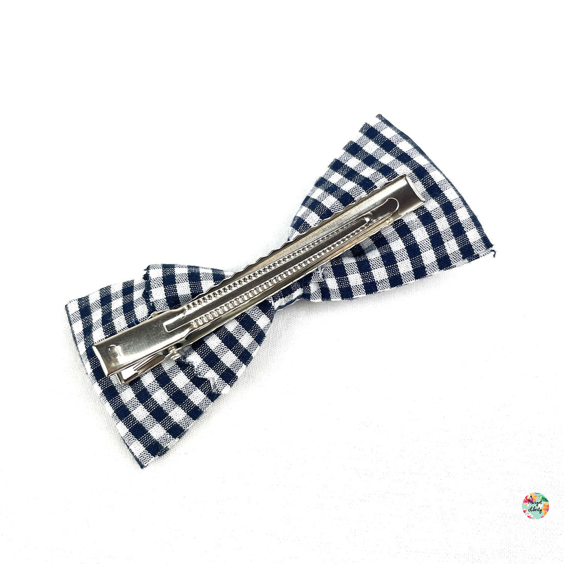 Grande Barrette Vichy petits carreaux