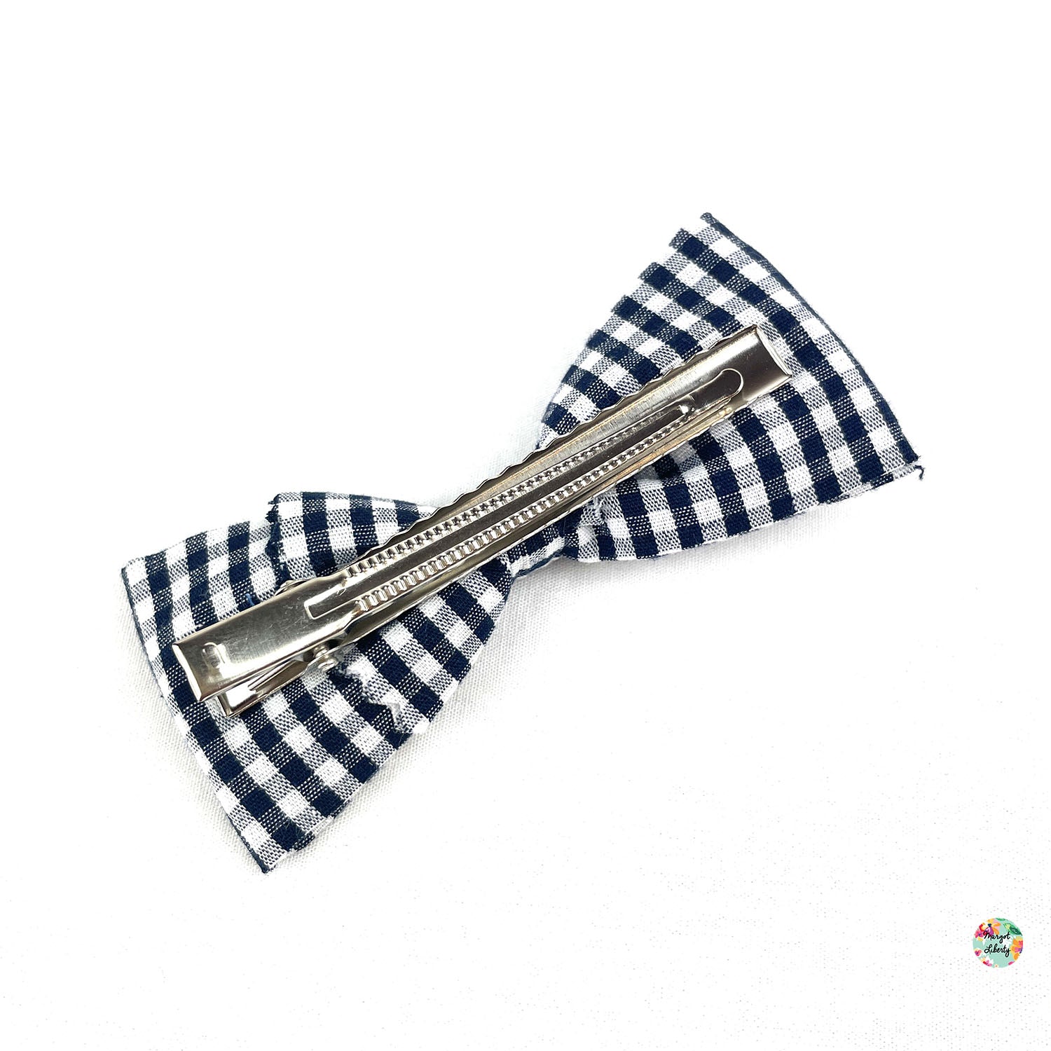 Grande Barrette Vichy petits carreaux