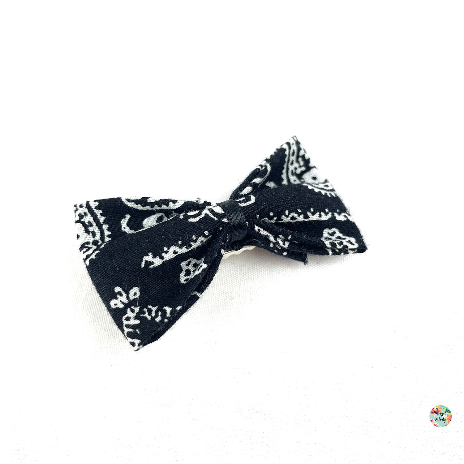 Barrette Bandana noir
