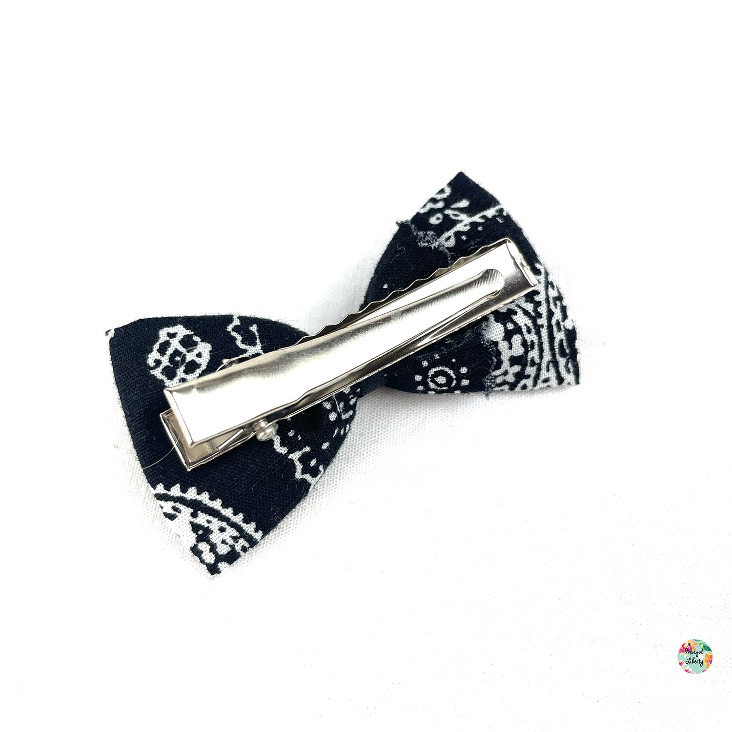 Barrette Bandana noir