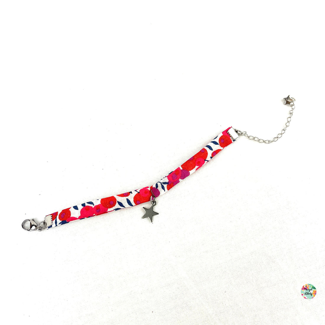 Bracelet Liberty "Wiltshire rouge"