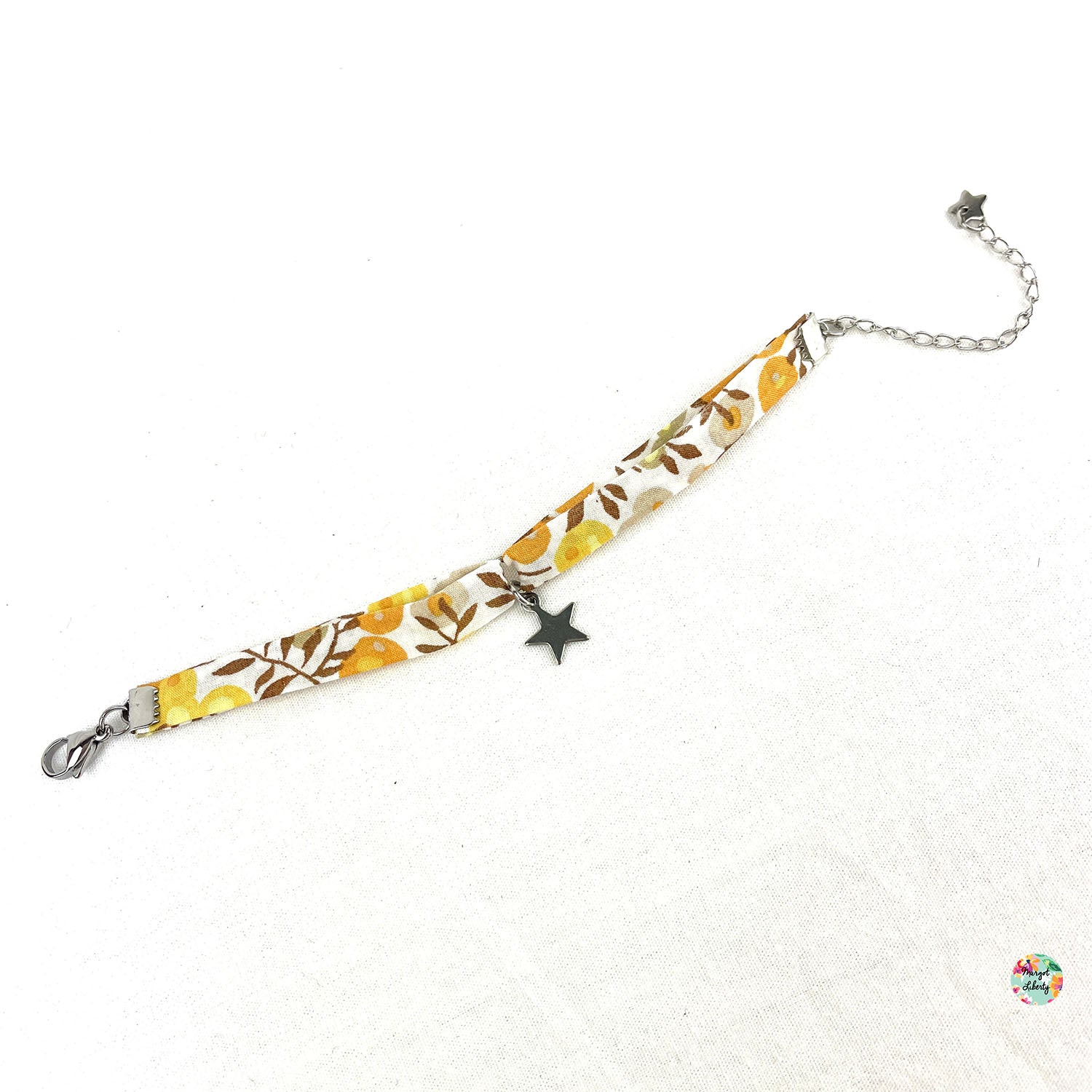 Bracelet Liberty "Wiltshire Tournesol"