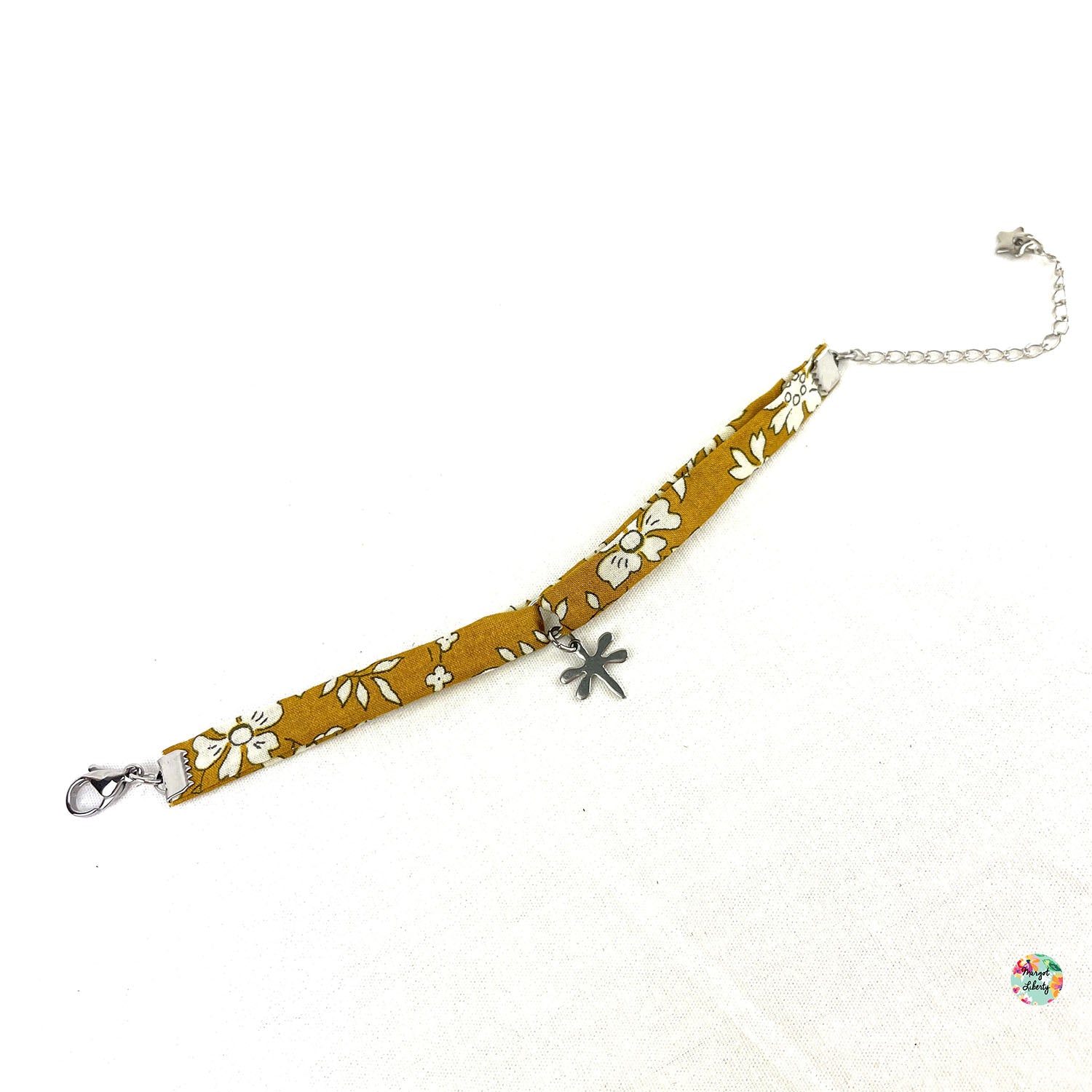 Bracelet Liberty "Capel moutarde"