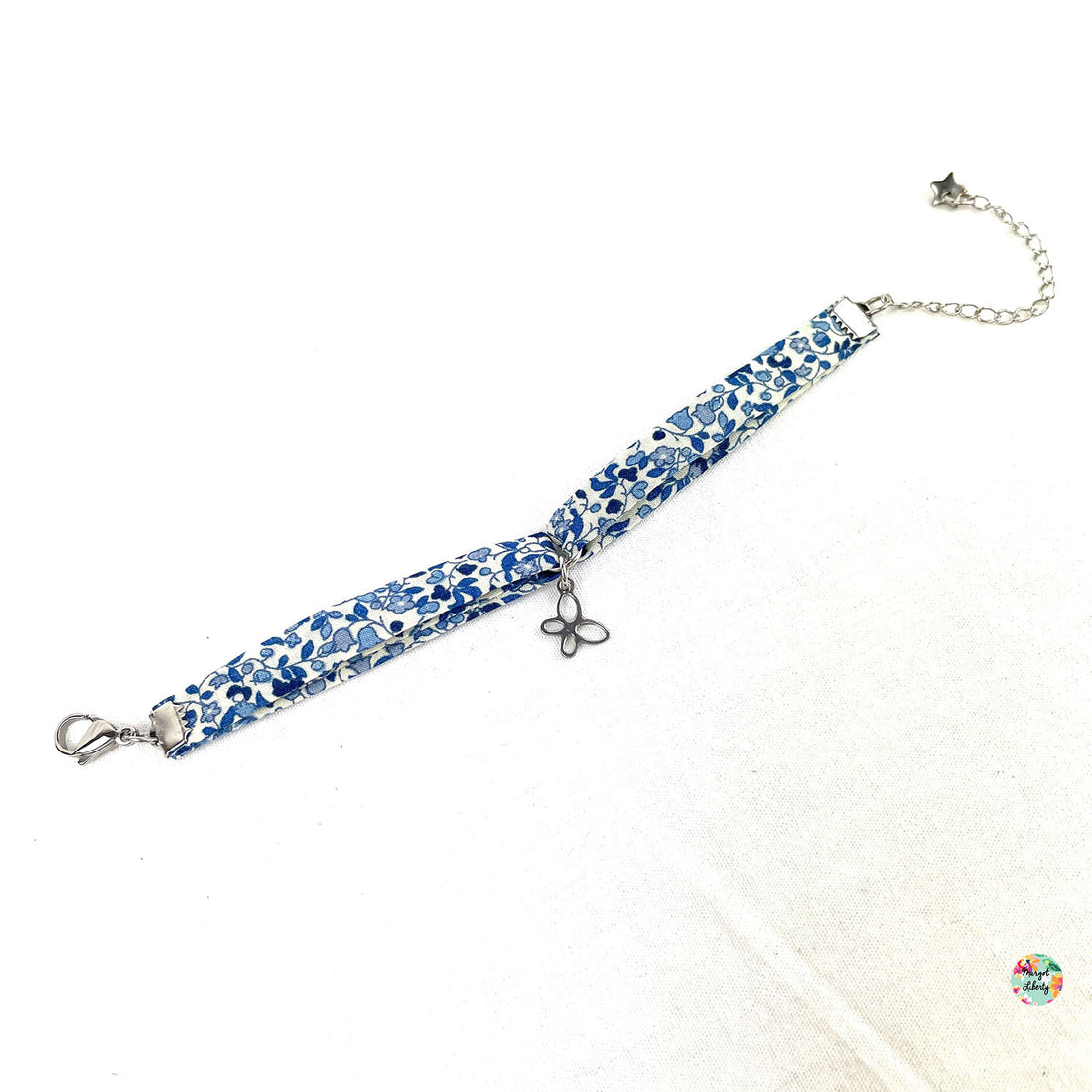 Bracelet Liberty "Katie and Millie bleu"