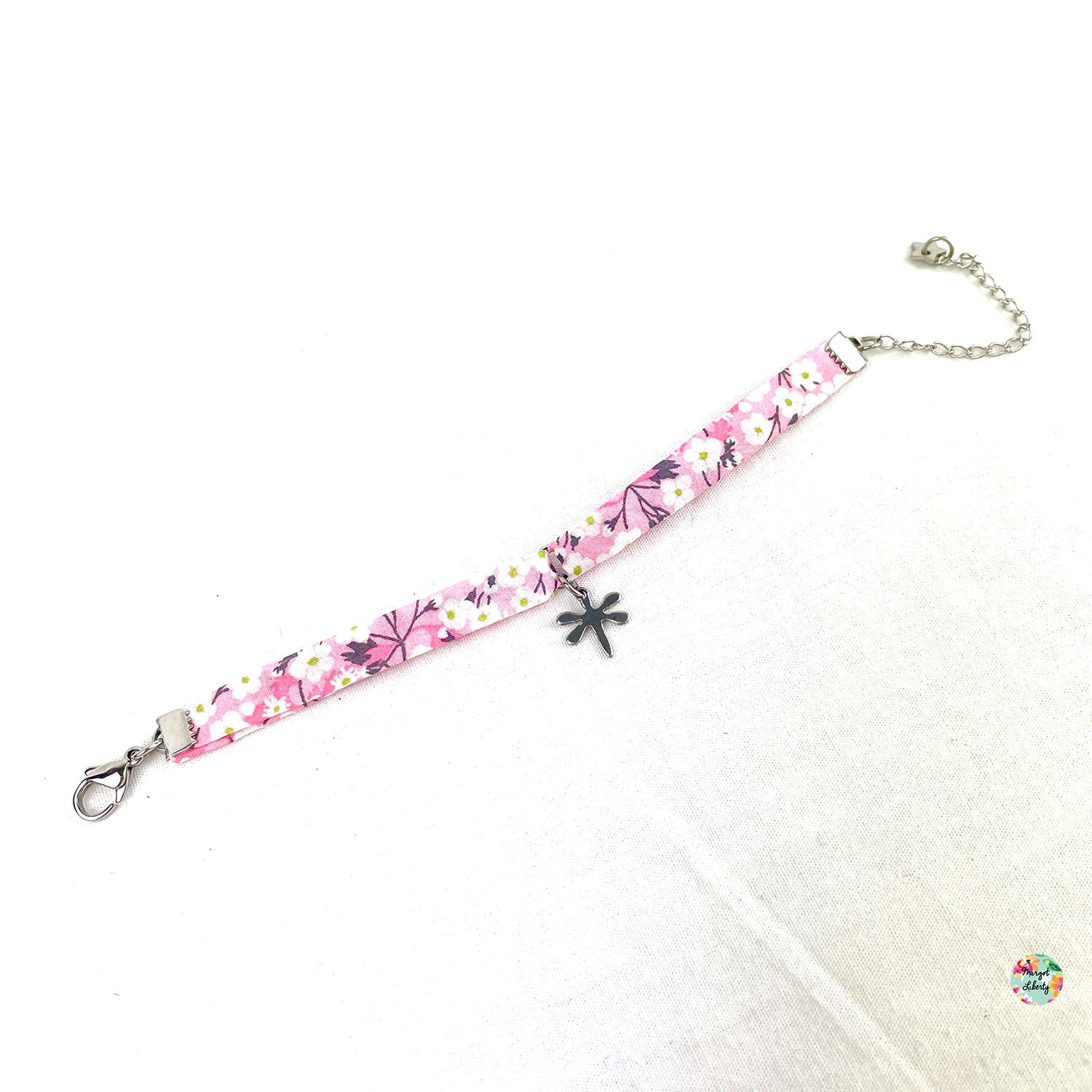 Bracelet Liberty Mitsi orchidée rose