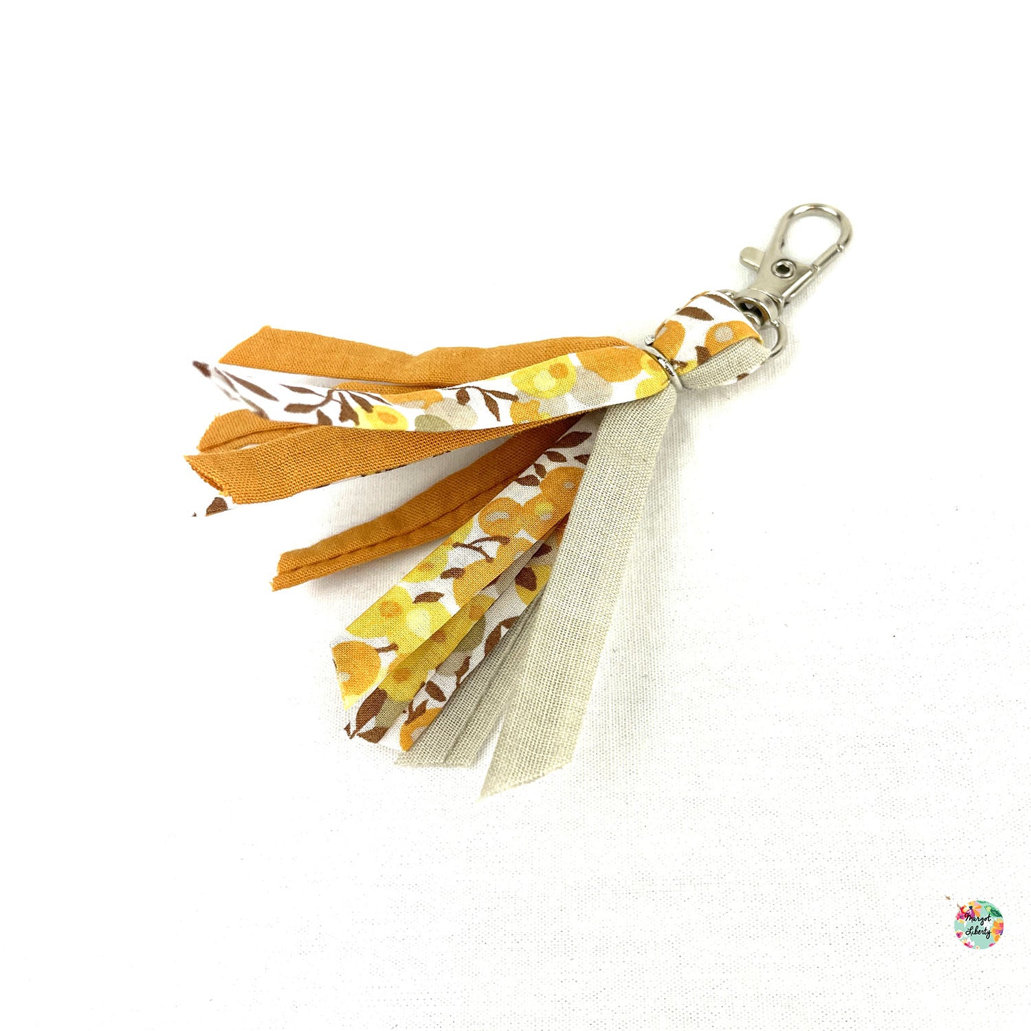 Porte-clefs Liberty "Wiltshire Tournesol"