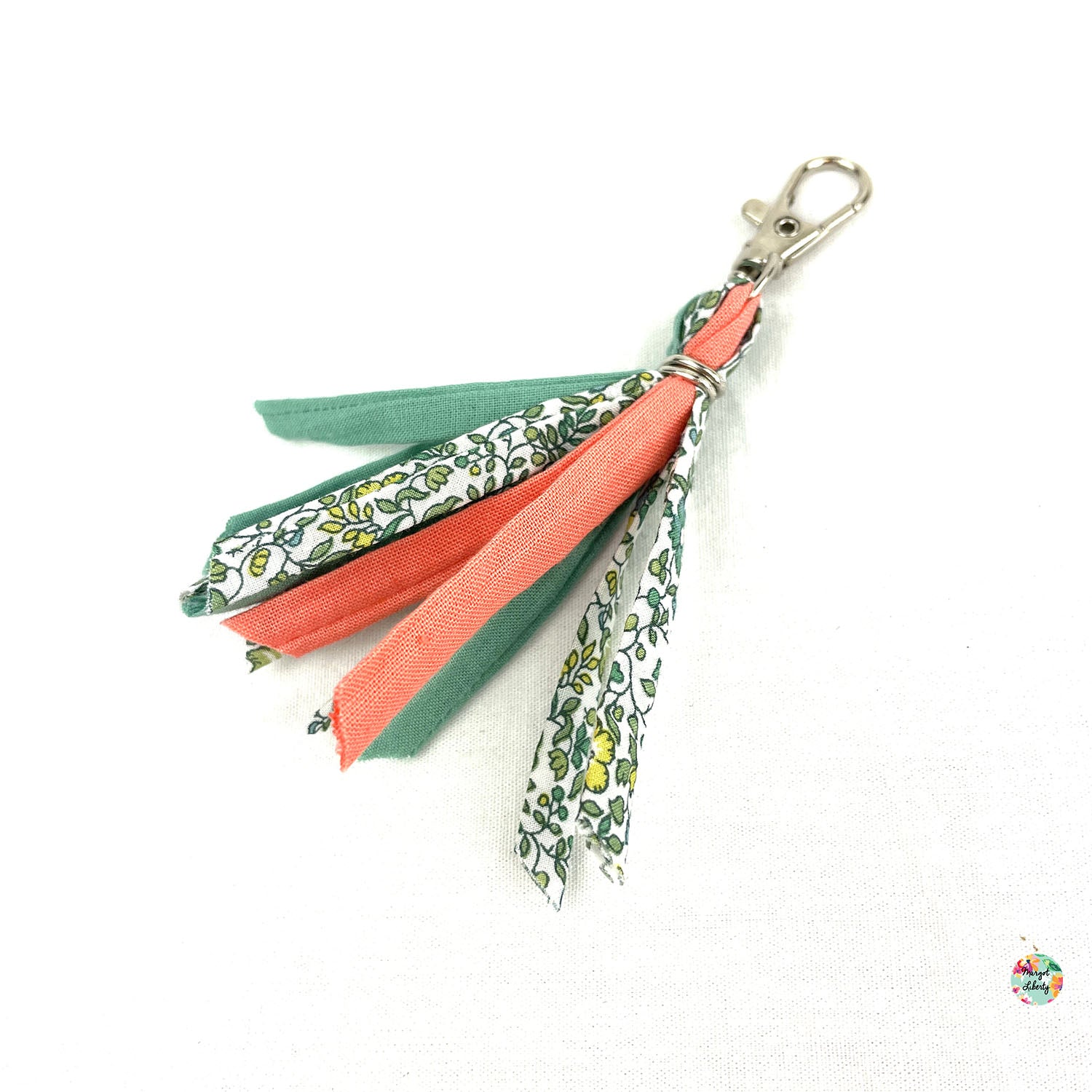 Porte-clefs Liberty "Katie and Millie Mint"