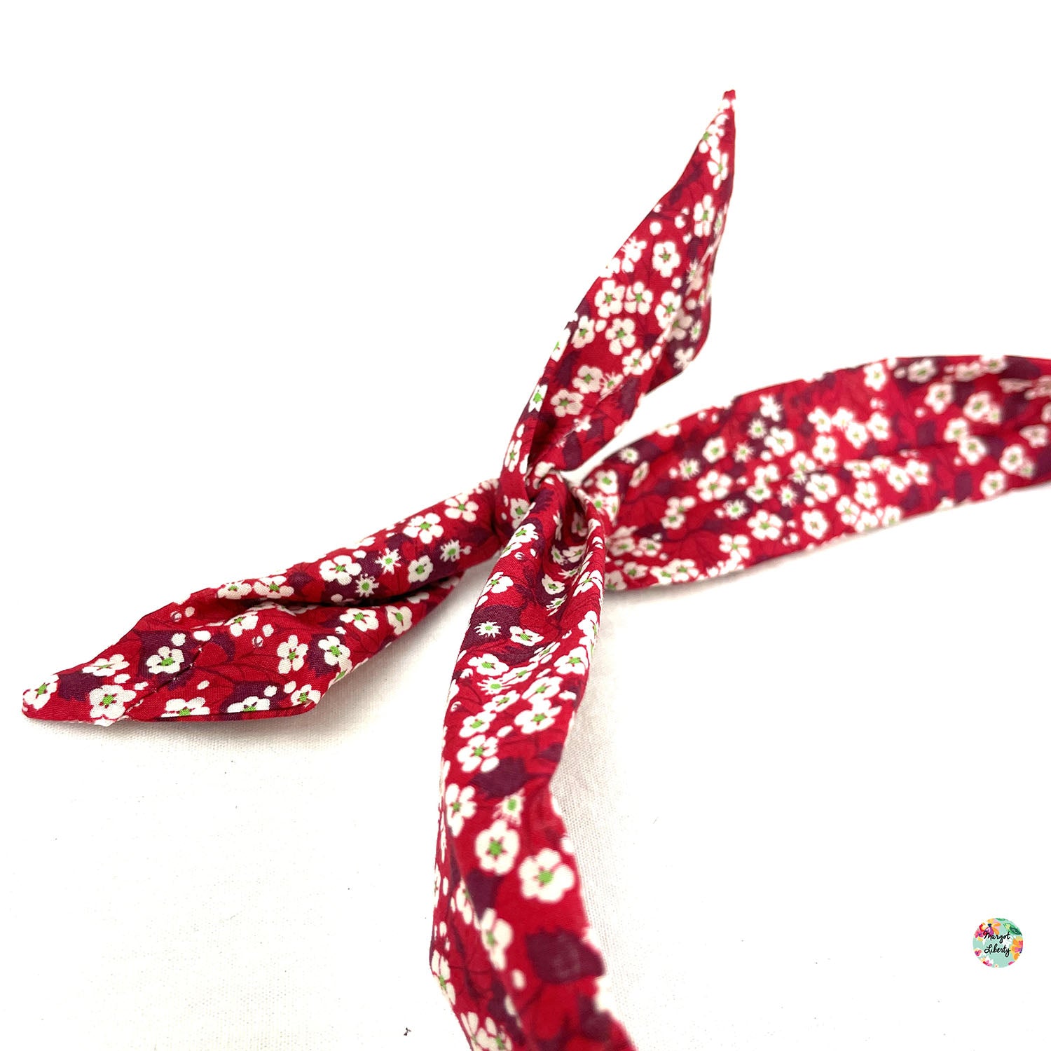 Bandeau "Twist" Liberty "Mitsi rouge"