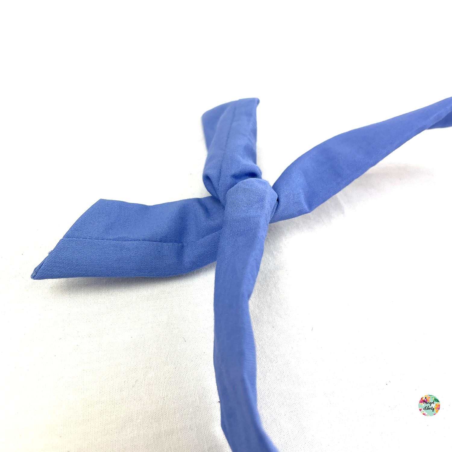 Bandeau "Twist" bleu azur