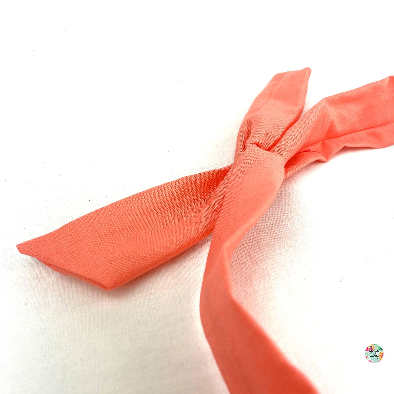 Bandeau "Twist" Corail