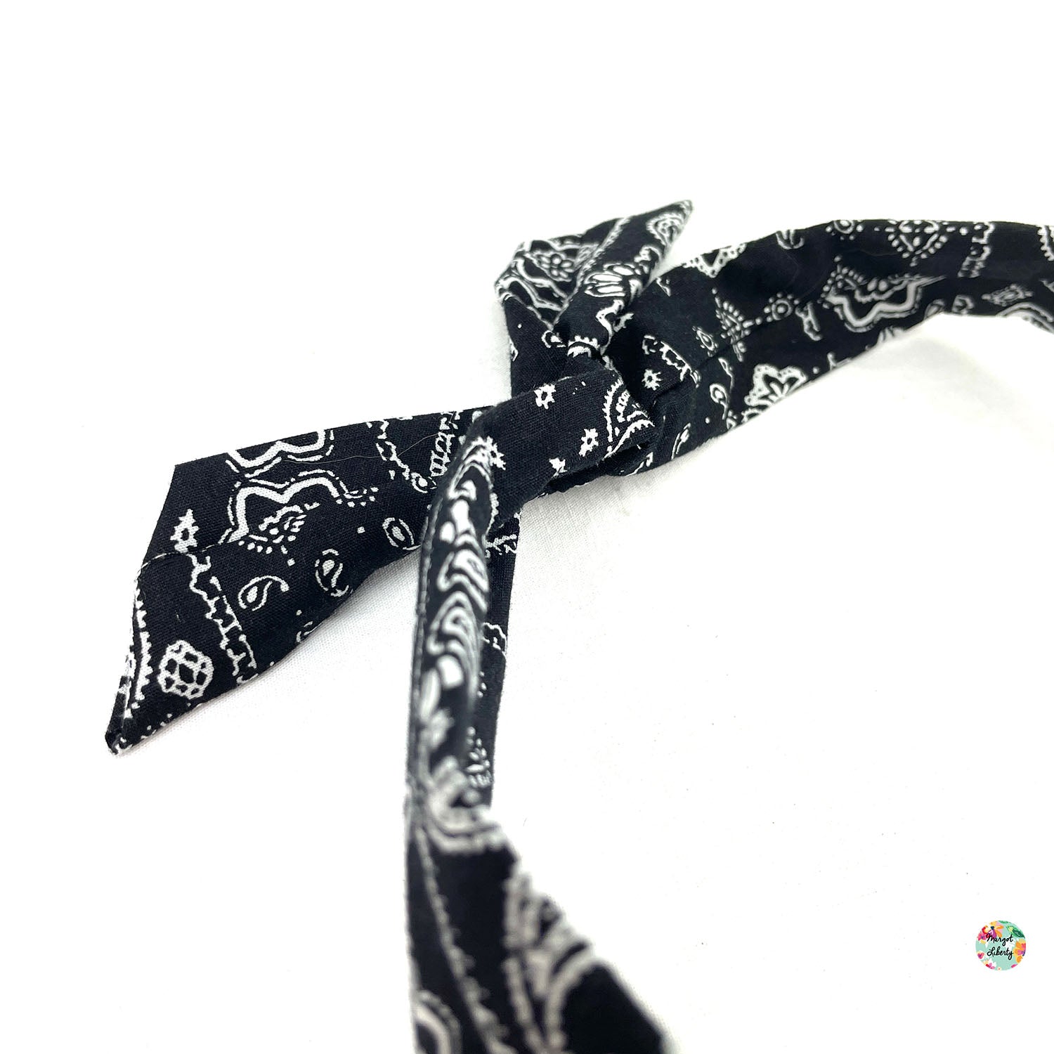 Bandeau "Twist" Bandana noir