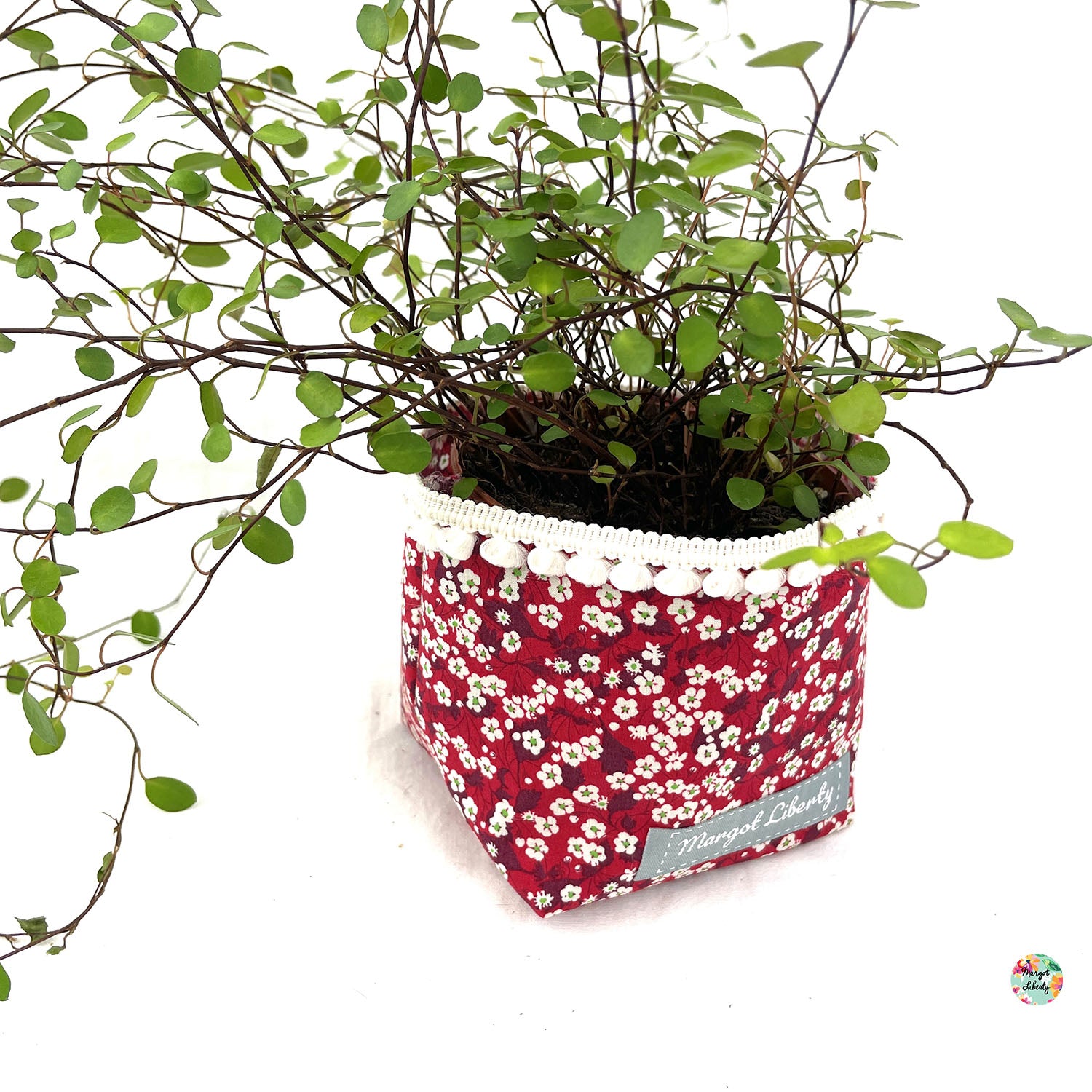 Cache-Pot Liberty "Mitsi rouge"
