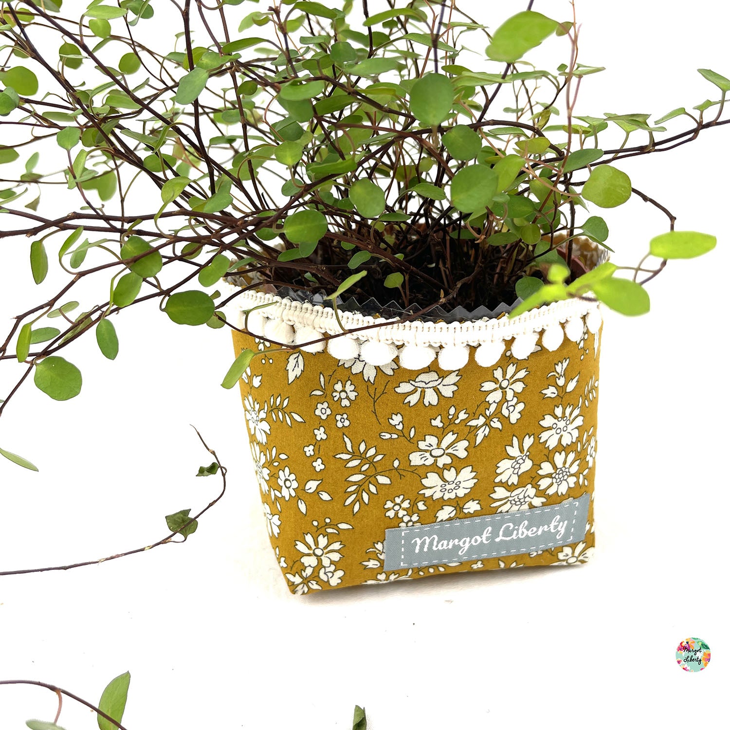 Cache-Pot Liberty "Capel moutarde"