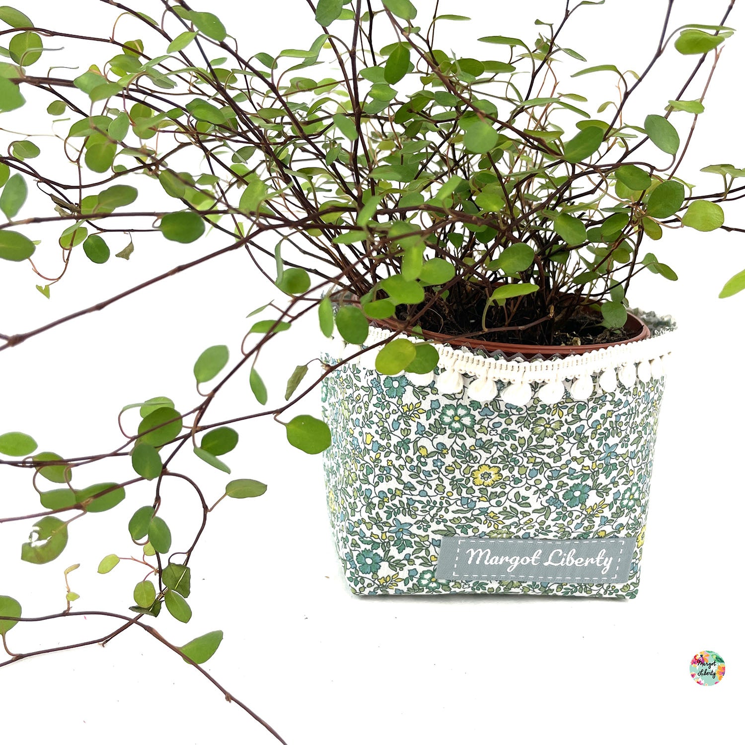 Cache-Pot Liberty "Katie and Millie Mint"