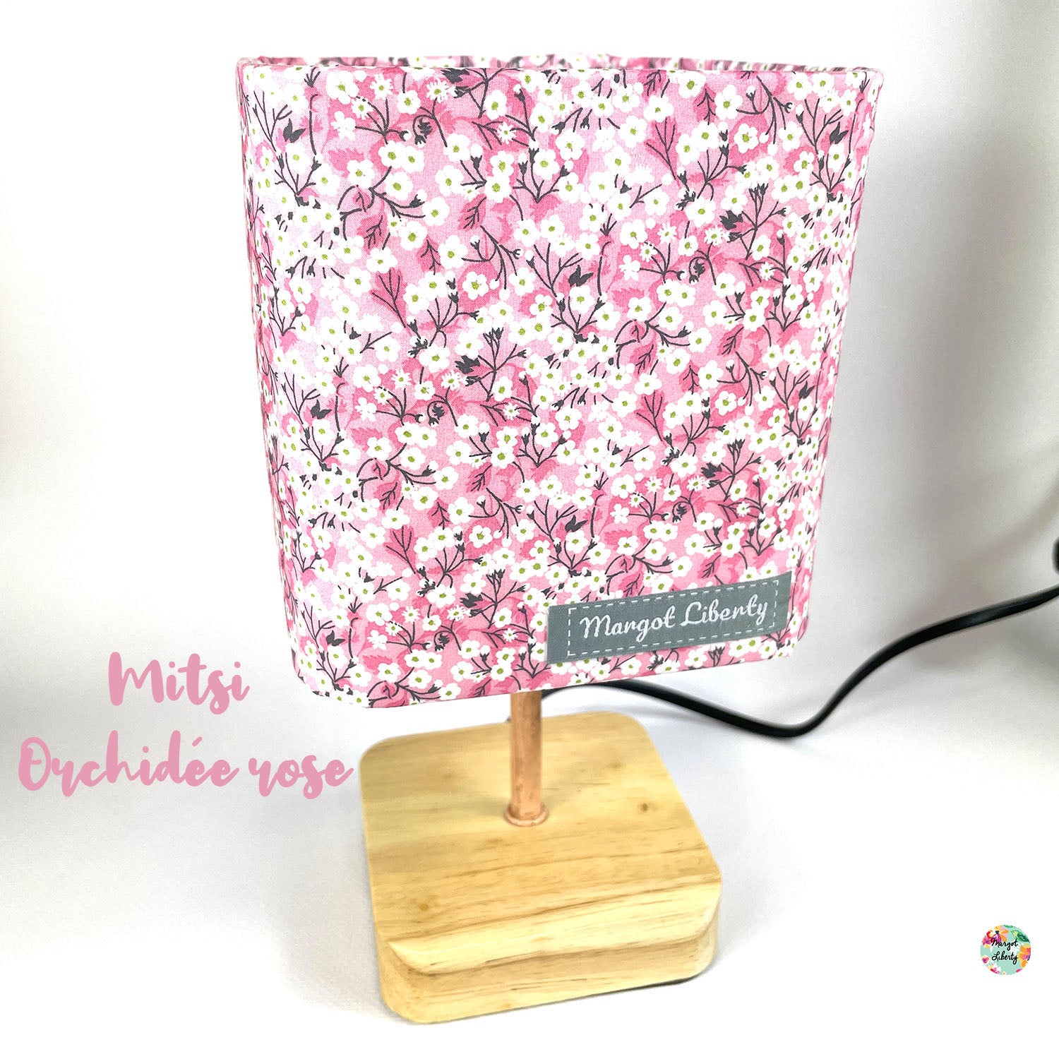 Lampe Liberty Mitsi Orchidée rose