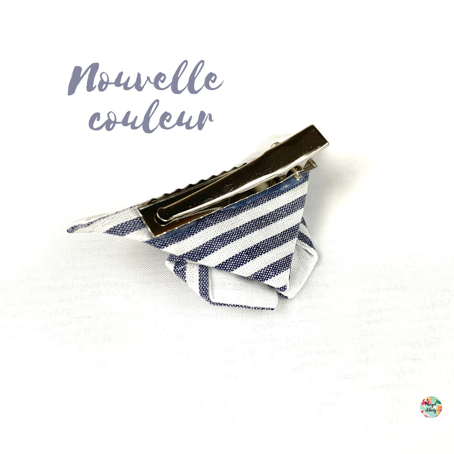 Papillon Rayures grises
