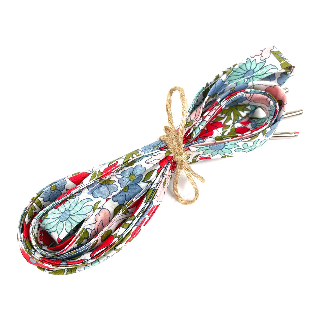 Lacets Liberty bleu et rouge