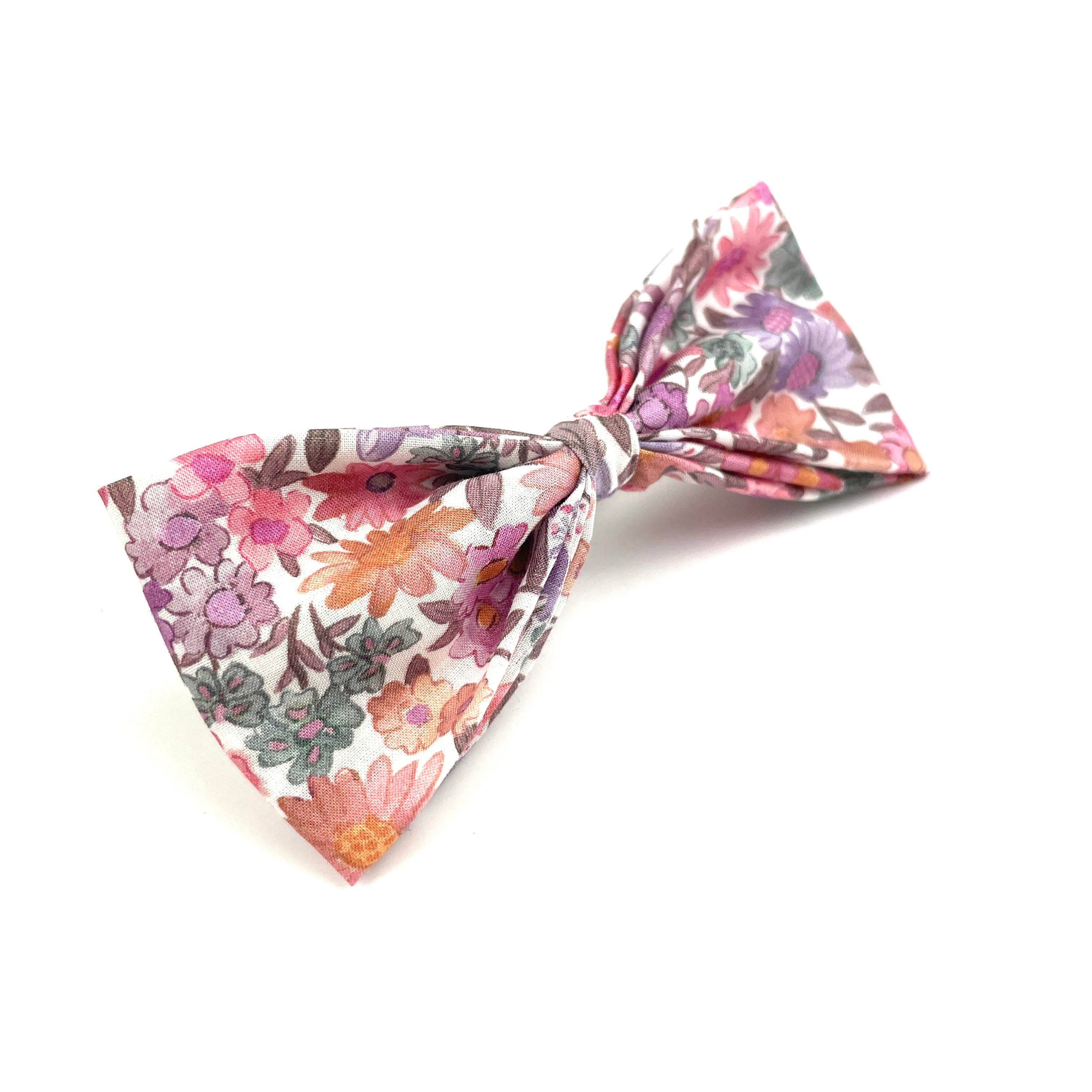 Grande Barrette Liberty &quot;Sandra Spring Sorbet rose&quot;