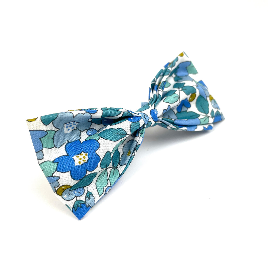 Grande Barrette Liberty "Betsy Berry Bleu Denim"
