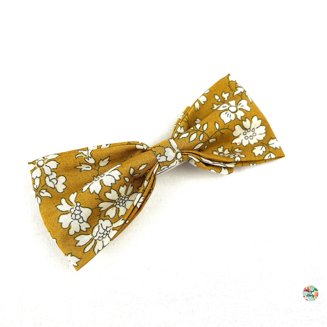 Grande Barrette Liberty "Capel Moutarde"