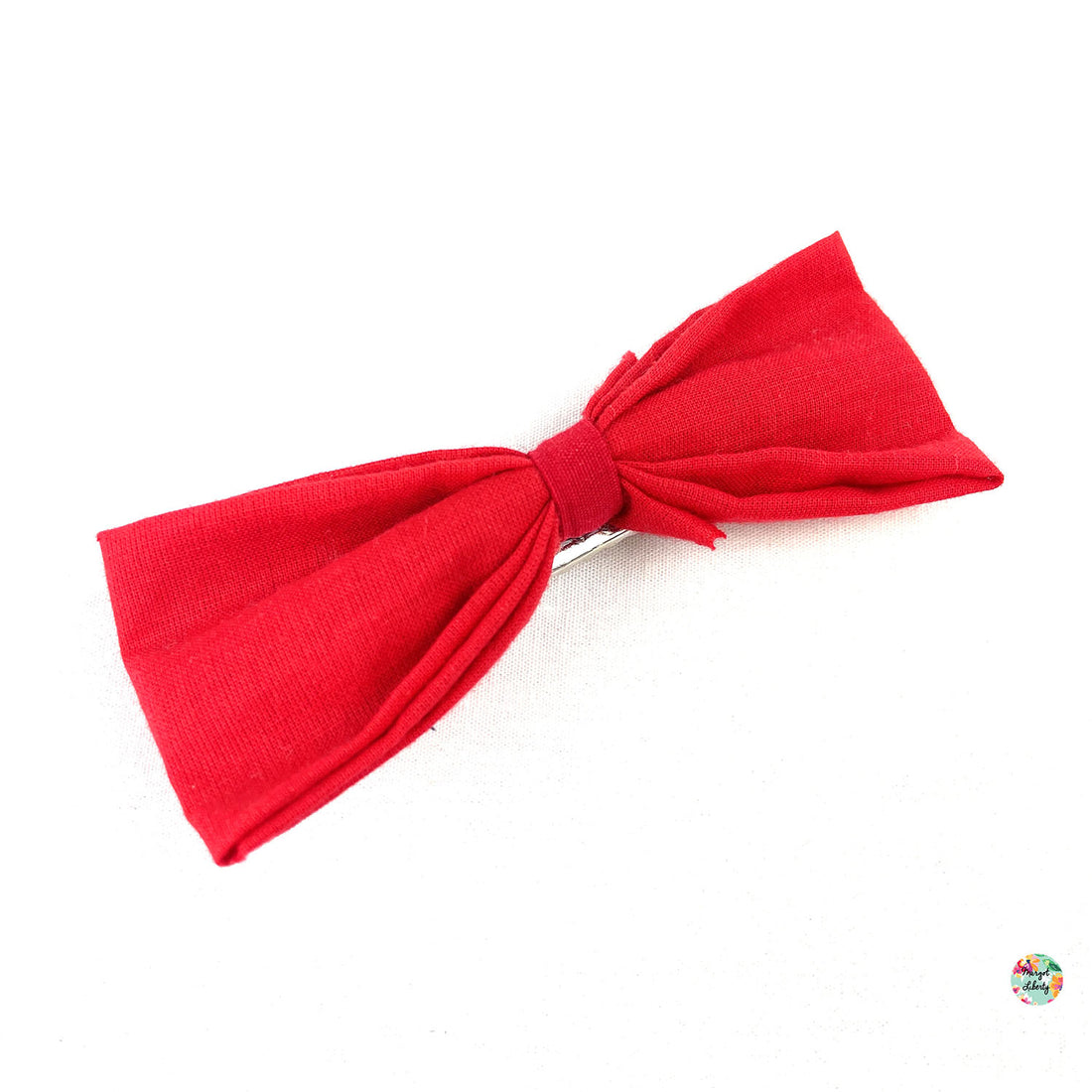 Grande Barrette Rouge vif