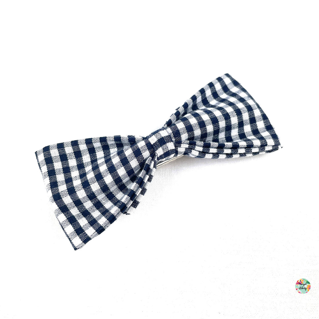 Grande Barrette Vichy petits carreaux