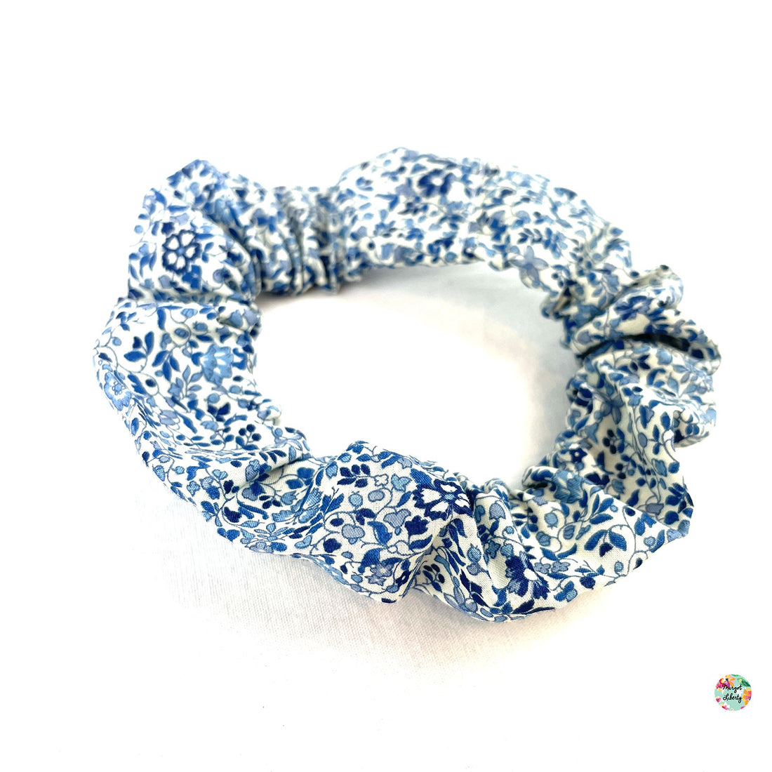 Chouchou Liberty Katie and Millie bleu