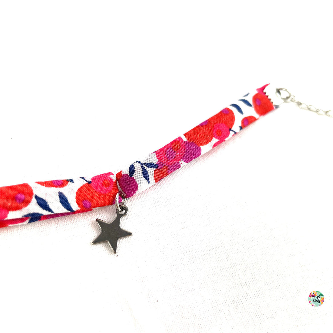 Bracelet Liberty "Wiltshire rouge"