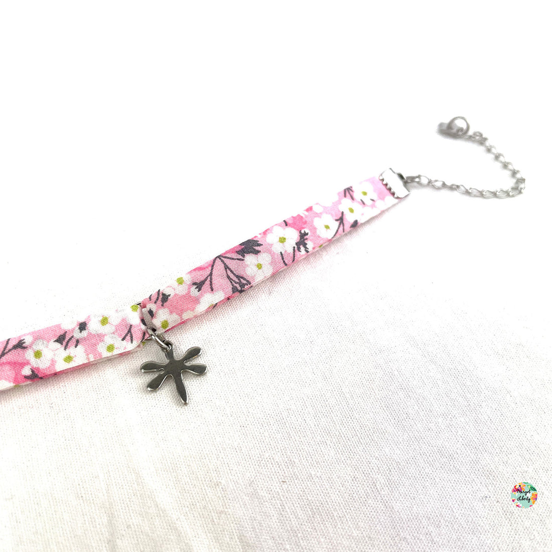 Bracelet Liberty Mitsi orchidée rose