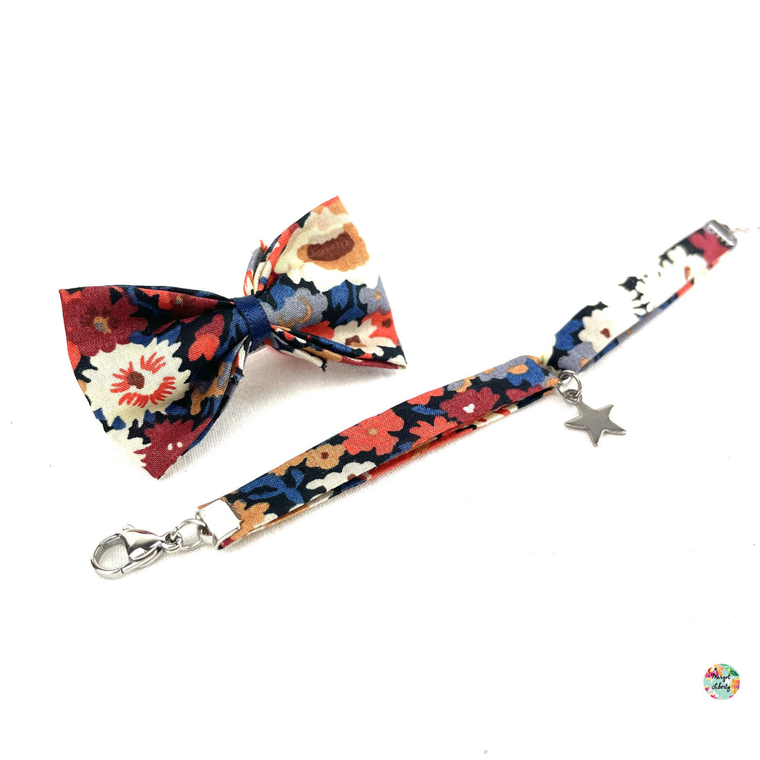Bracelet et barrette assortis Liberty "Thorpe"