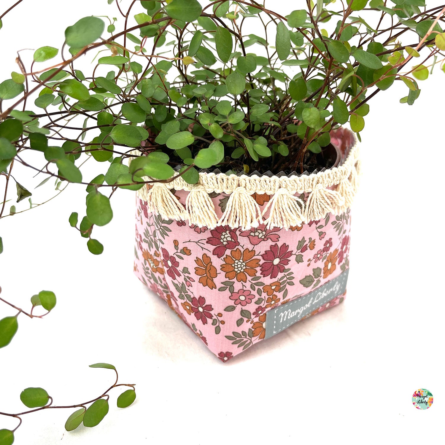 Cache-Pot Liberty &quot;Capel Floret Rose Buvard&quot;