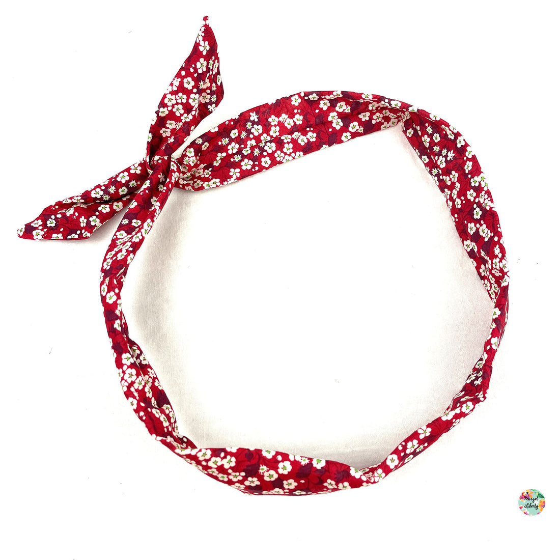 Bandeau &quot;Twist&quot; Liberty &quot;Mitsi rouge&quot;