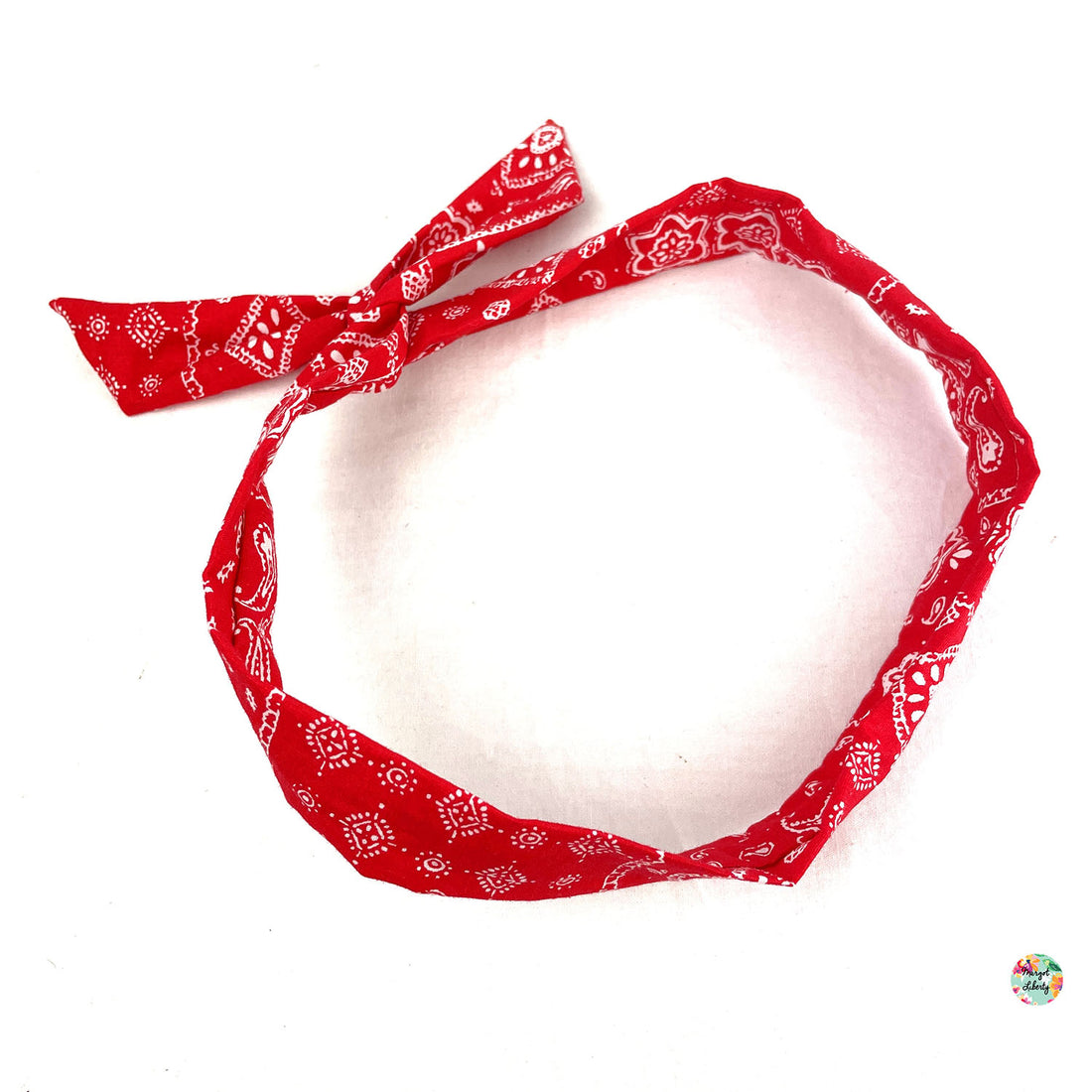 Bandeau &quot;Twist&quot; Bandana rouge