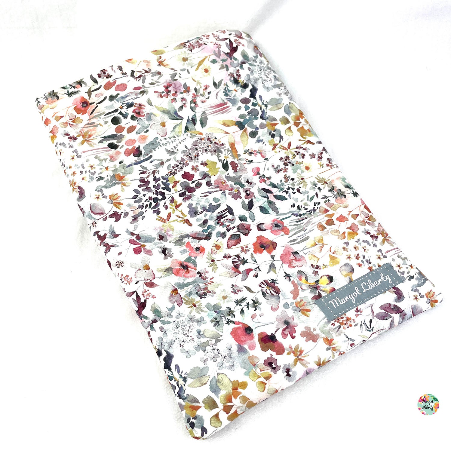 Housse Livre de poche / Liseuse / Carnet de santé ☆ Liberty Felda Peach☆