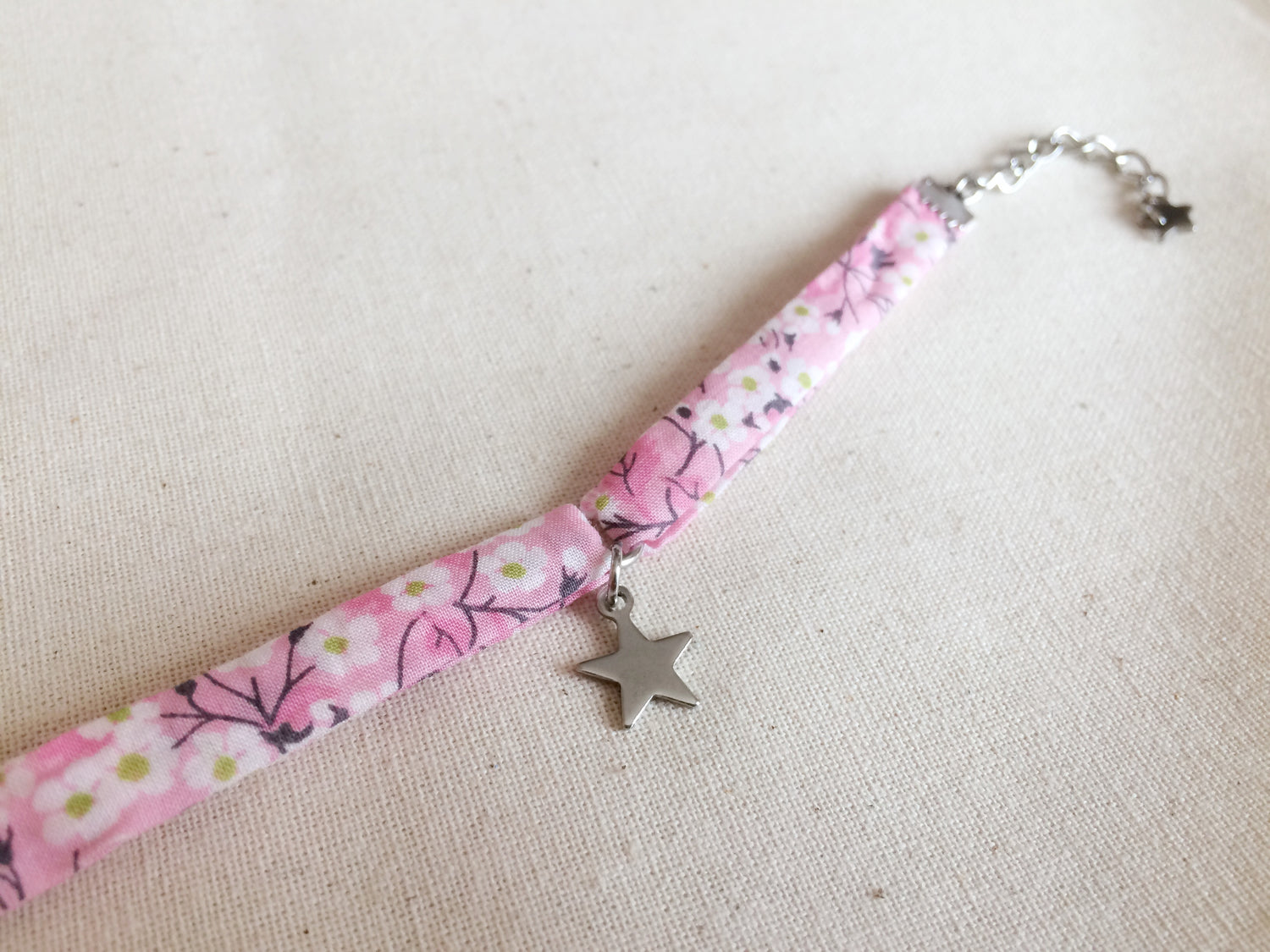Bracelet Liberty Mitsi orchidée rose